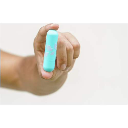 Julia Butterfly Print Mini Bullet - Teal Blue