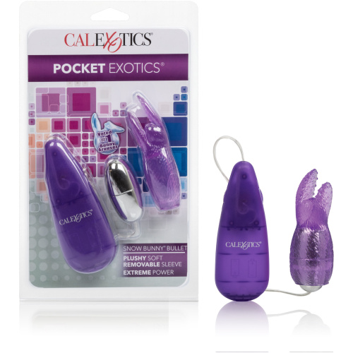 Pocket Exotics Snow Bunny Bullet - Purple