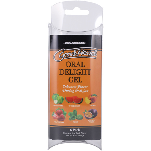 Goodhead - Oral Delight Gel - 6 Pack - 0.24 Oz
