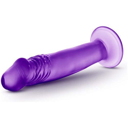 B Yours - Sweet n' Small 6 Inch Dildo With Suction Cup - Purple