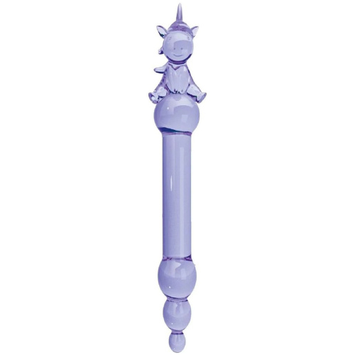 Glass Menagerie - Unicorn Dildo - Purple