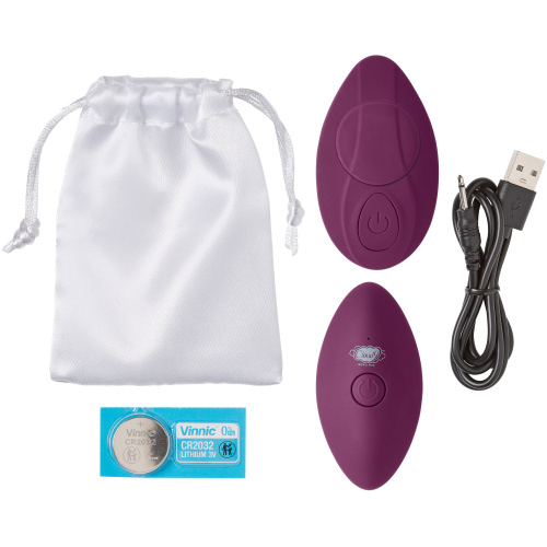 Cloud 9 Panty Pleasures Magnetic Panty Vibe - Plum