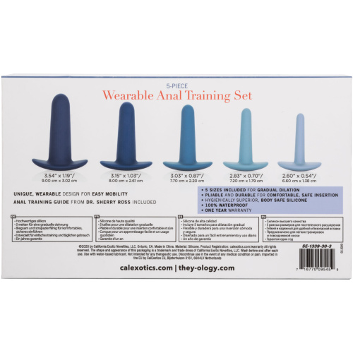 They-Ology 5-Piece Wearable Anal Training Set