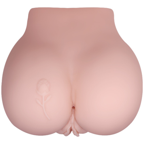 Crazy Bull the Realistic Skin-Like Texture Vagina and Anal Masturbator Vibration and Doubled Entrance