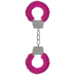 Pleasure Furry Handcuffs - Pink