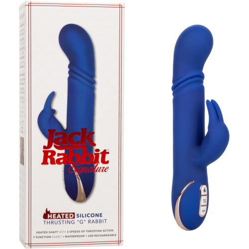 Jack Rabbit Signature Heated Silicone Thrusting G Rabbit