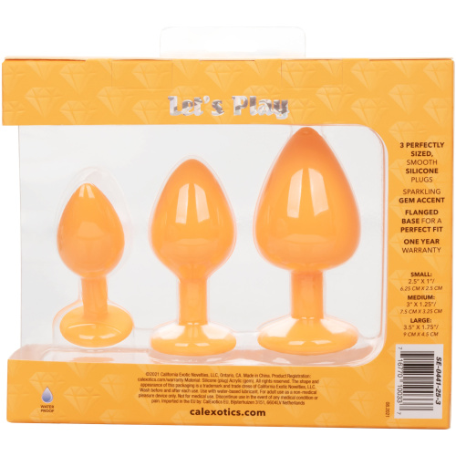 Cheeky Gems - Orange