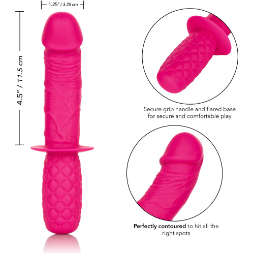 Silicone Grip Thruster - Pink