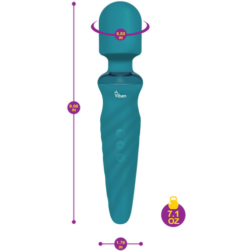 Fierce - Ocean - Intense Wand Massager