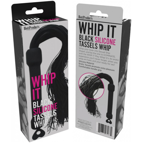 Whip It! Black Tassel Whip