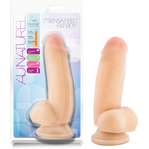 Au Naturel 7 Inch Sensa Feel Fat Boy - Beige