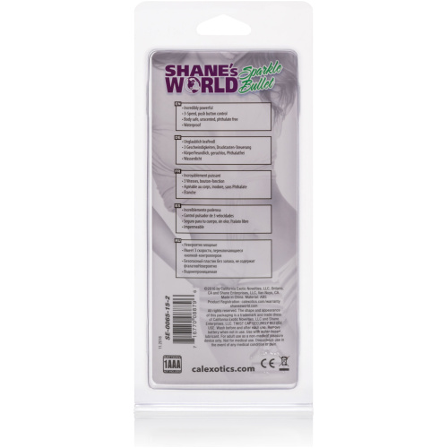 Shane's World Sparkle Bullet - Purple