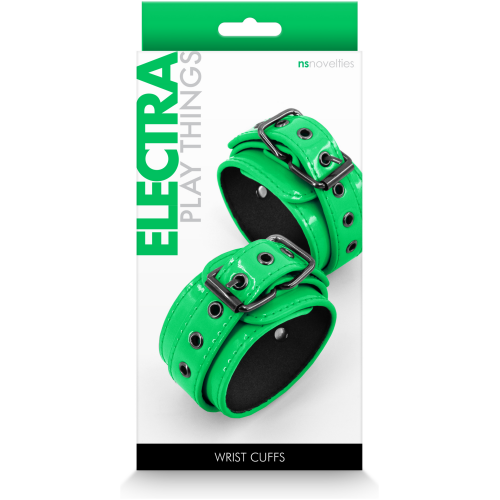 Electra Play Things - Wrist Cuffs - Green