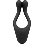 Tryst Multi Erogenous Zone Silicone Massager - Black