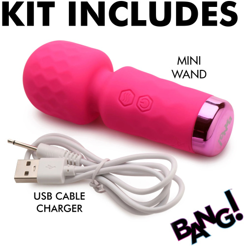 10x Mini Silicone Wand - Pink