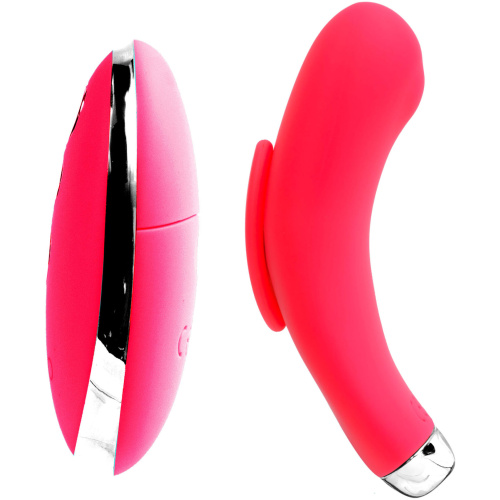 Niki Rechargeable Flexible Magnetic Panty Vibe - Pink