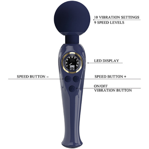 Skylar - Led Digital Display Wand - Blue