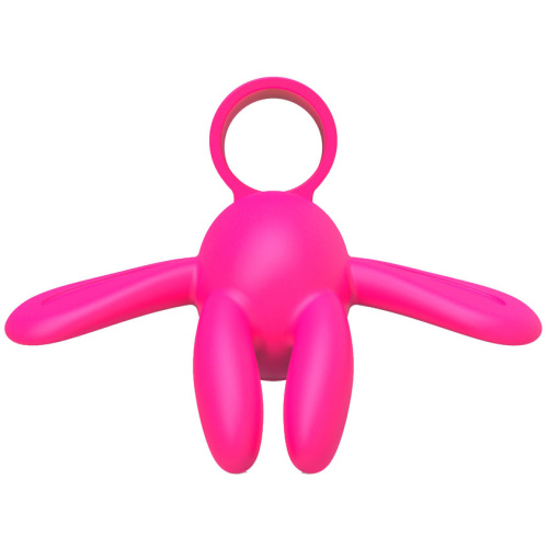 The 9's Flirt Finger Butterfly Finger Vibrator - Pink