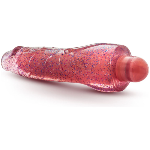 Glow Dicks - Molly Glitter Vibrator - Pink
