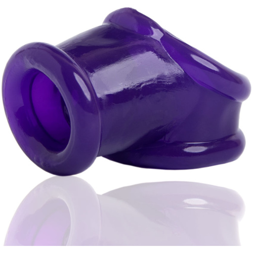 Powersling Cocksling With Ballstretcher - Eggplant