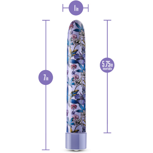 Limited Addiction - Floradelic - 7 Inch Rechargeable Vibe - Purple