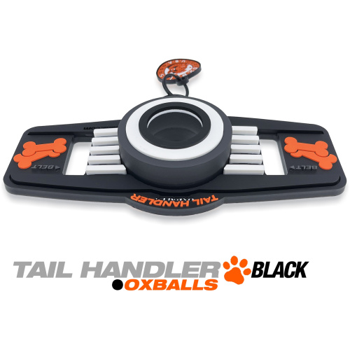 Tail Handler - Belt Strap Show Tail - Black