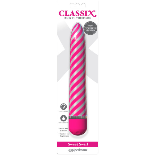 Sweet Swirl Vibrator - Pink
