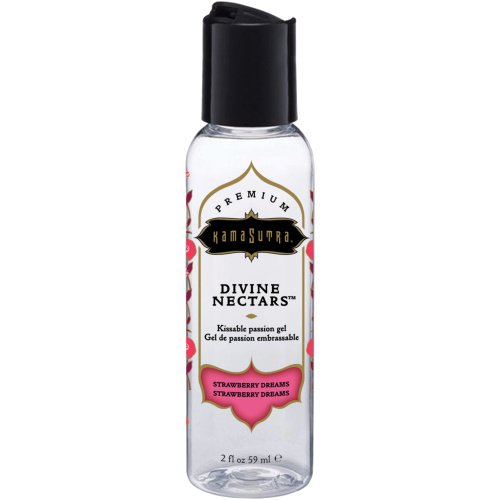 Divine Nectars Flavored Body Glide - Strawberry Dreams - 2 Fl. Oz./ 59ml