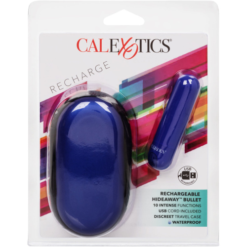 Rechargeable Hideaway Bullet - Blue