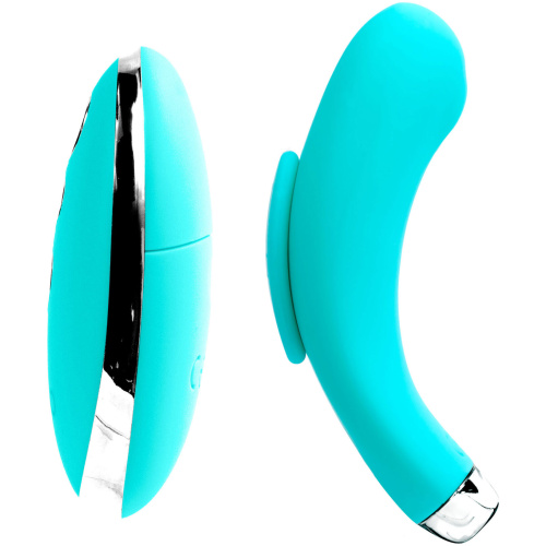 Niki Rechargeable Flexible Magnetic Panty Vibe - Turquoise