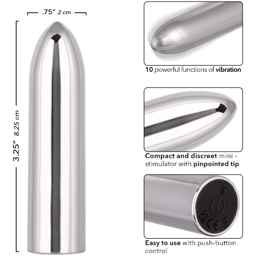 Turbo Buzz Classic Bullet - Silver