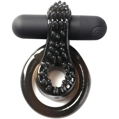 Jagger Vibrating Erection Enhancer Ring - Black