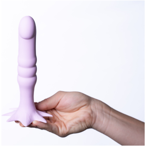 Dazey Cannabis Leaf Dong Purple 420 Series - Pastel Purple