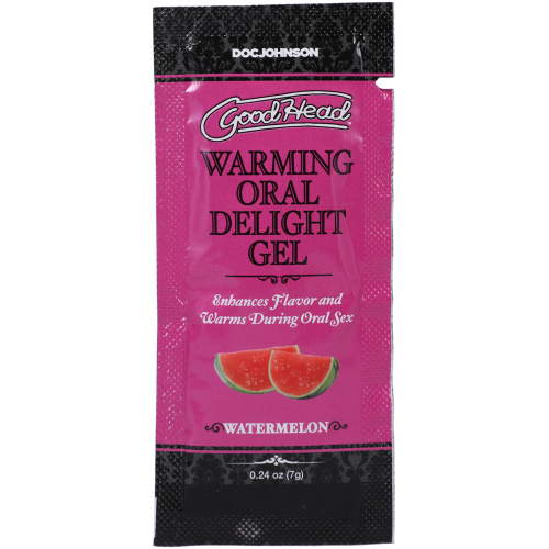 Goodhead - Warming Oral Delight Gel - Watermelon - 0.24 Oz