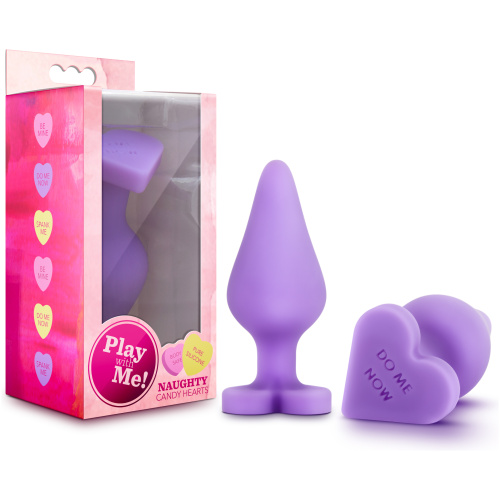 Naughty Candy Heart - Do Me Now - Purple