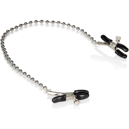 Silver Beaded Nipple Clamps