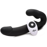 Urge Silicone Strapless Strap on With Remote - Black