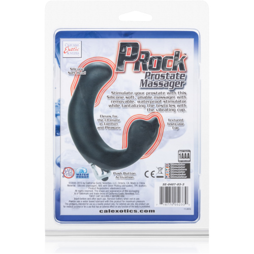 Dr. Joel Kaplan P-Rock Prostate Massager - Black