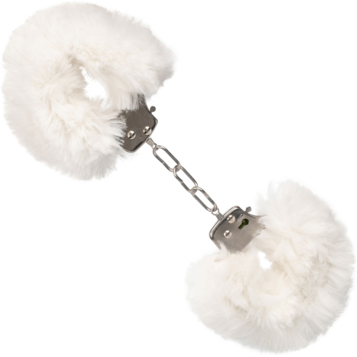 Ultra Fluffy Furry Cuffs - White