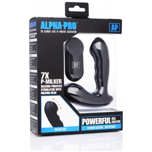 7x P-Milker Silicone Prostate Stimulator With Milking Bead