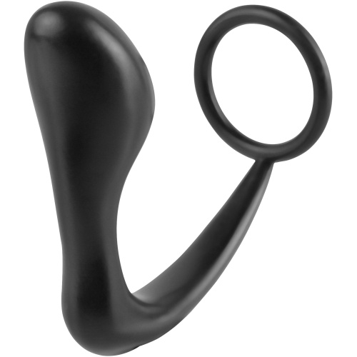 Anal Fantasy Collection Ass Gasm Cockring Plug - Black