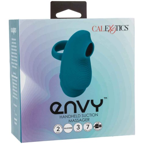 Envy Handheld Suction Massager - Blue