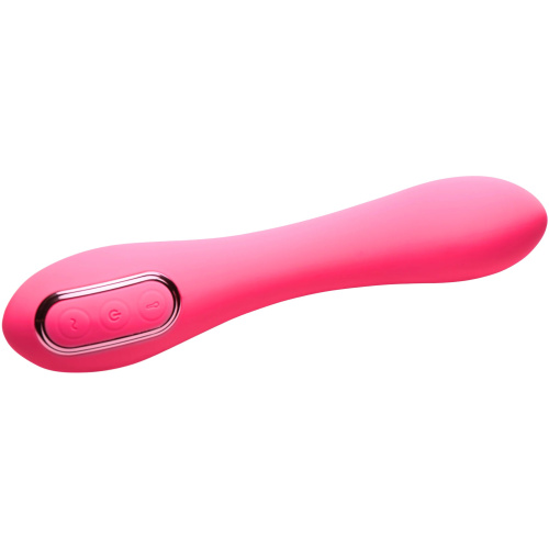 Extreme-G Inflating G-Spot Silicone Vibrator -  Pink