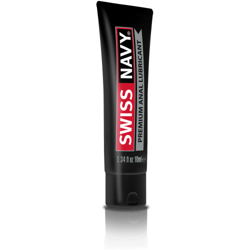 Swiss Navy Premium Silicone Anal Lubricant - 10ml