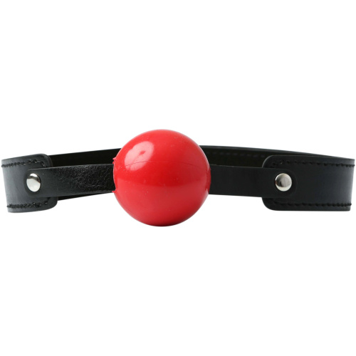 Sex and Mischief Solid Ball Gag - Red