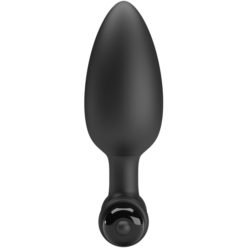 Pretty Love Vibra Butt Plug II - Black