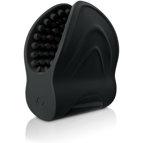 Vibrating Silicone Edger Trainer - Black