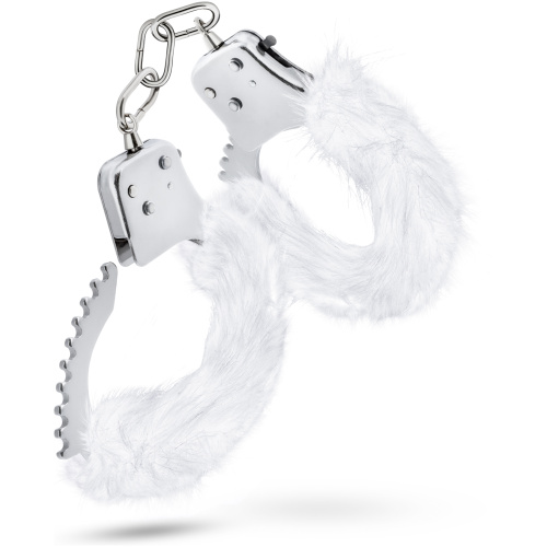 Temptasia - Plush Fur Cuffs - White
