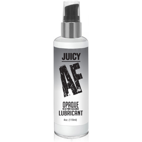 Juicy Af Water-Based Creamy White Opaque  Lubricant - 4 Oz