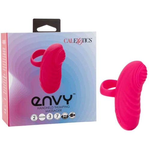 Envy Handheld Thumping Massager - Pink